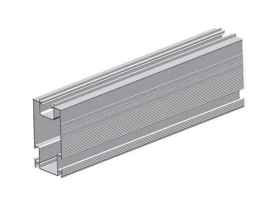 Solar PV panel roof mounting Aluminum D rail 6#