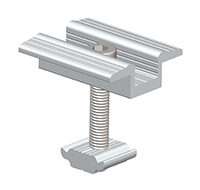 solar panel end clamp