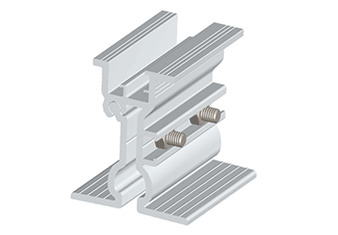 Solar panel roof mounting brackets