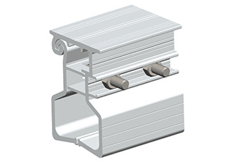 Roof mounting brackets for solar panels