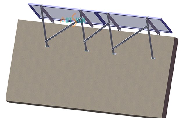 Adjustable angle mounting brackets