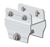 solar module mount structure parts