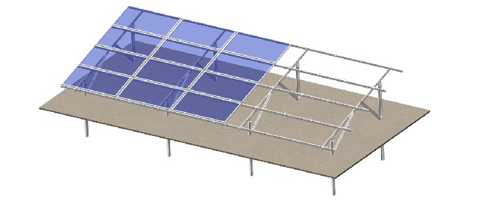 customized ground mounting system