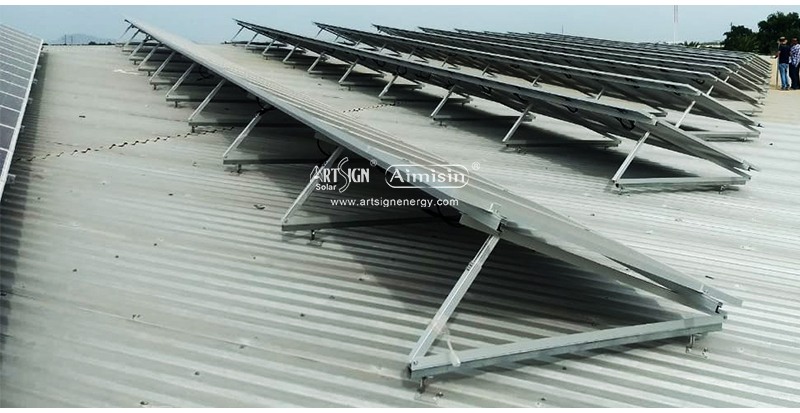 ground solar panel mounting