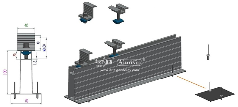 aluminum solar rails