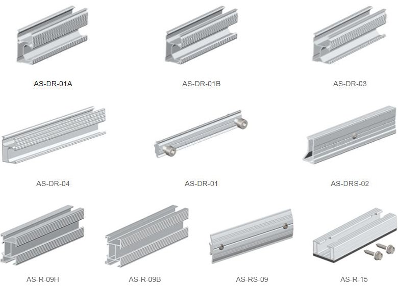 structure aluminum bracket roof mounting rails