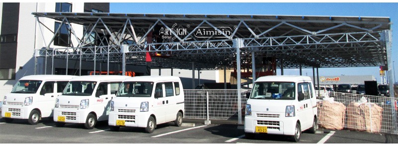 solar carport mounting system