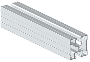 Solar panel roof mount aluminum G rail