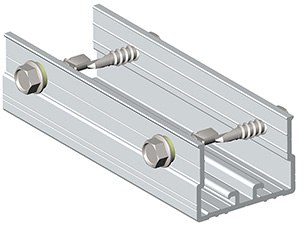 Solar mounting G rail