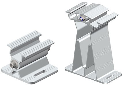 aluminum solar mounting structures