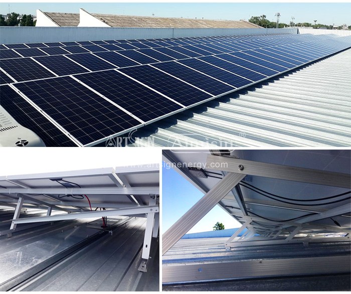 solar roof mounting system