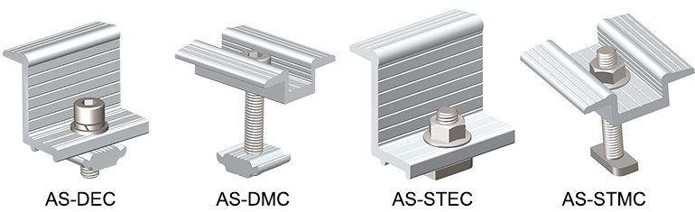 solar end clamp