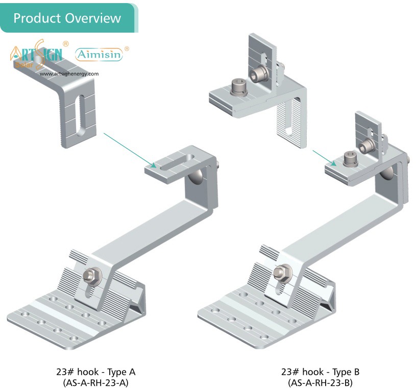 aluminum roof hook