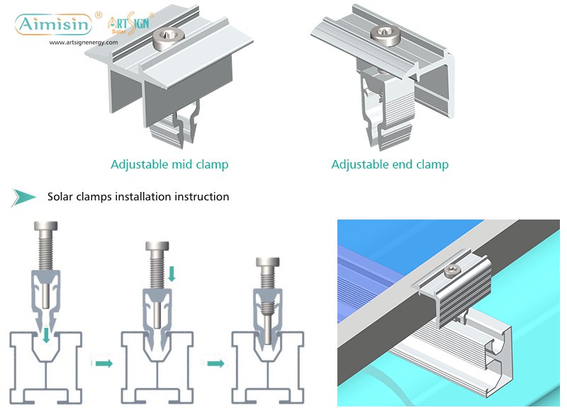 China solar clamps