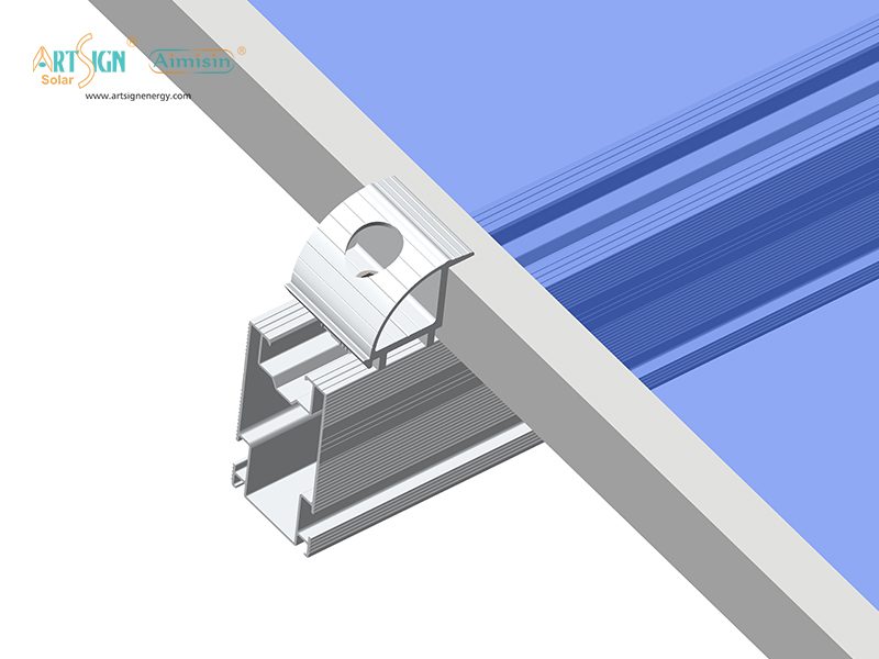 solar panel end clamp
