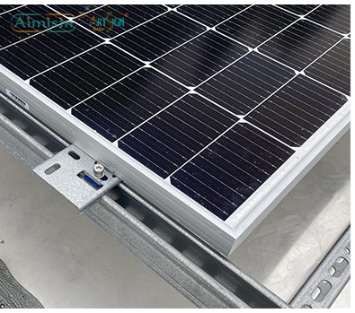  Steel Solar End Bracket