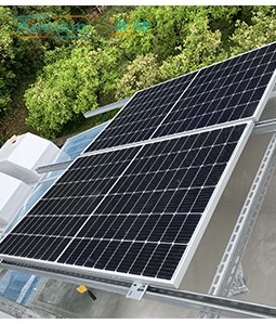 Steel solar roof mounting system