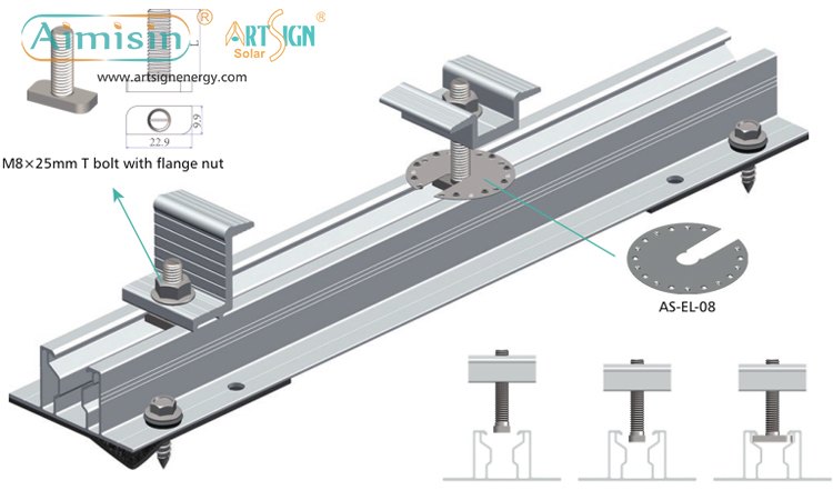 Solar Mounting Mini rail