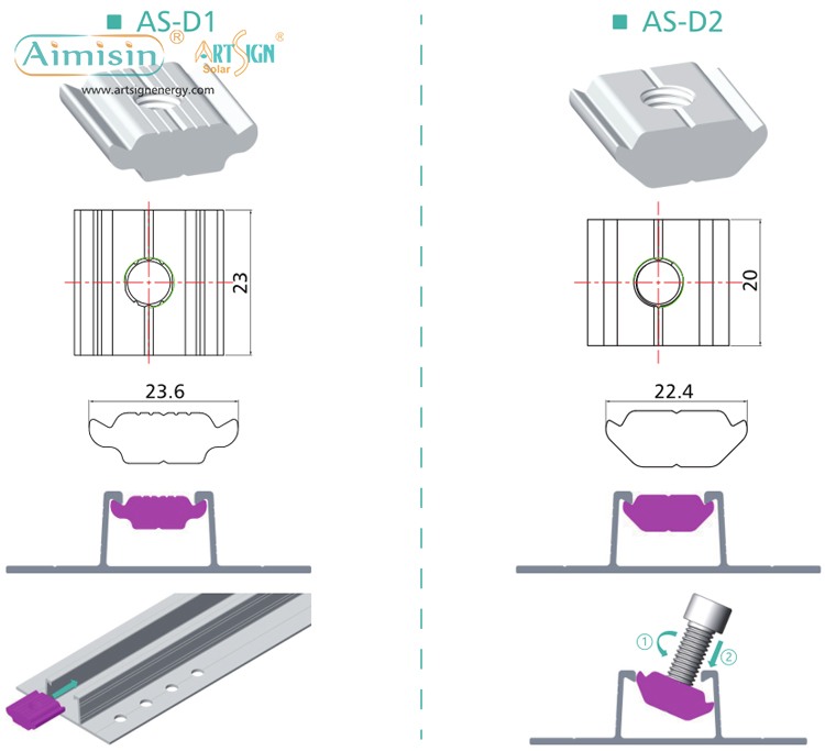 solar mounting rail