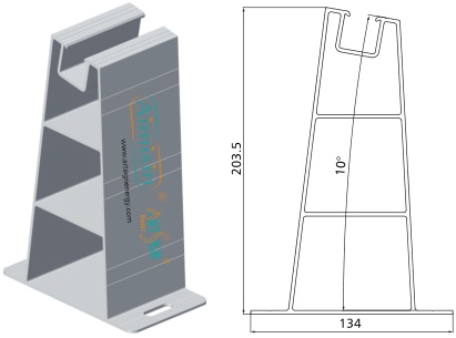 non penetrating solar roof mount