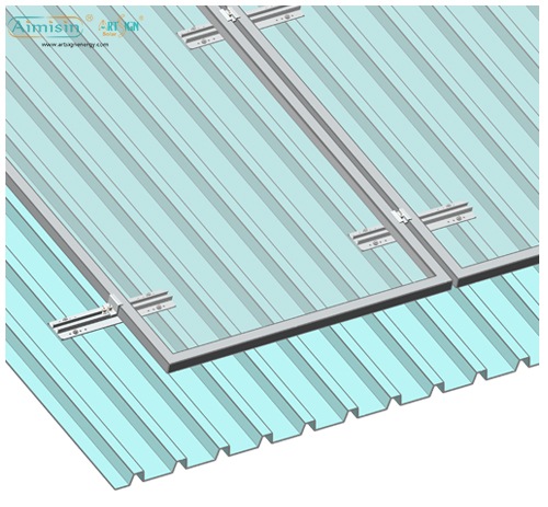 ART SIGN rail less solar mounting AS-DR-07