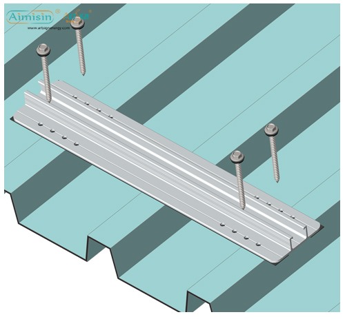 ART SIGN rail less solar mounting AS-DR-07