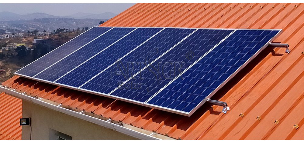 ART SIGN solar mounting system Madagascar client's case