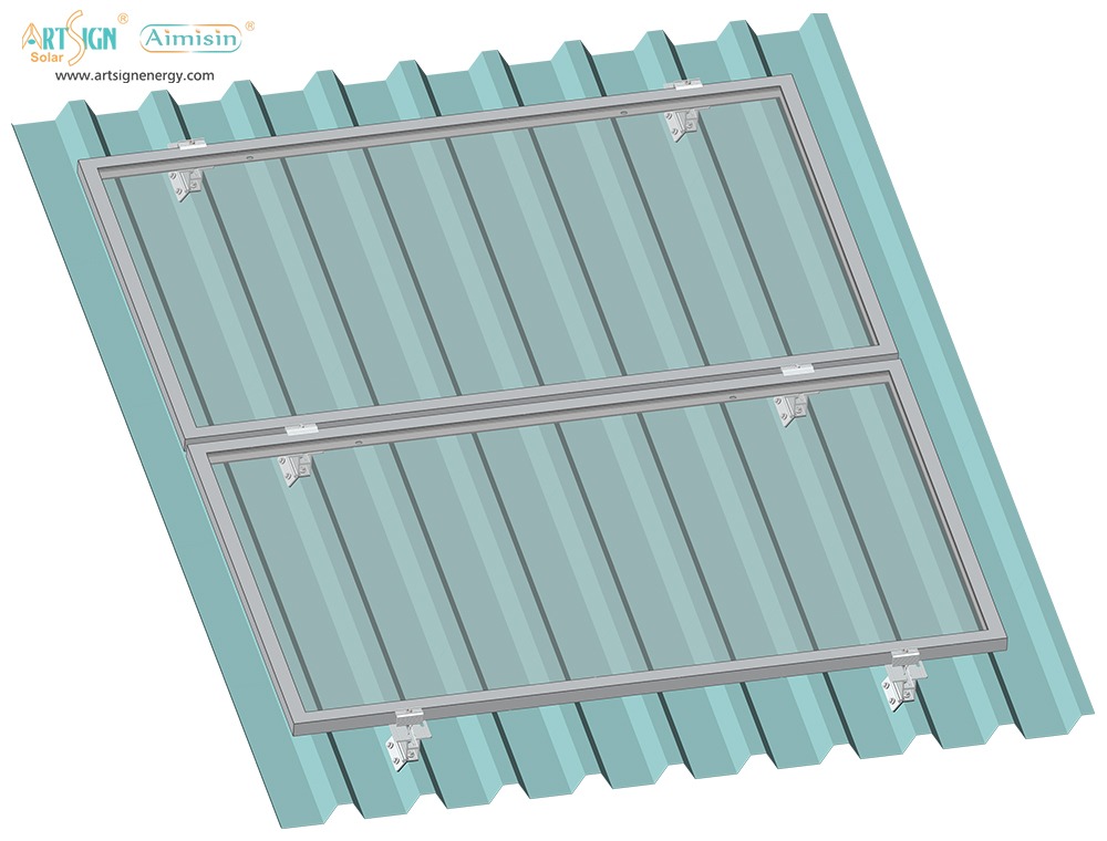 ART SIGN solar bracket AS-ARH-08C size