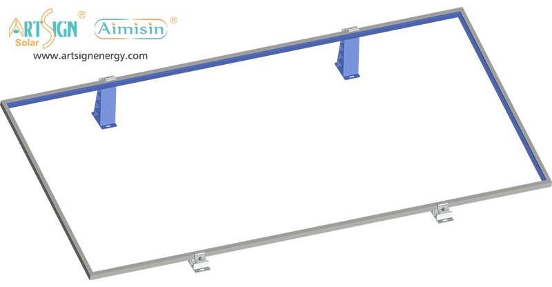 east-west solar mounting