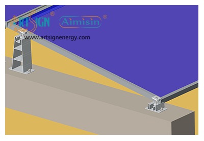 mounting solar to roof