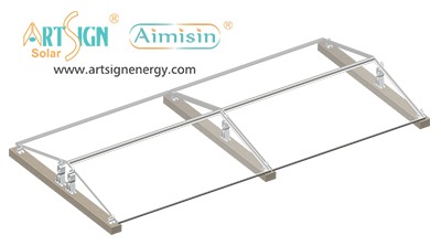 solar flat roof mounting kit