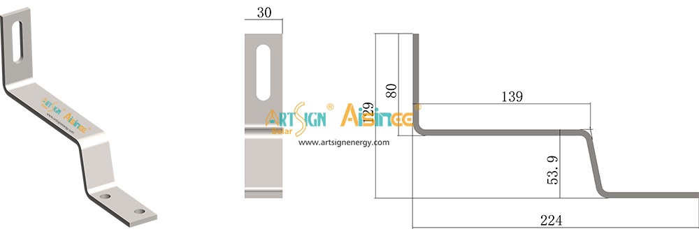 art signstainless steel roof hook AS-RH-30