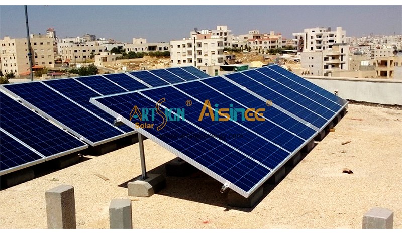 Pre-assembled solar structures