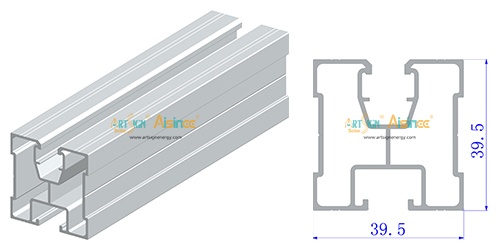 ART SIGN 6m solar rails ART SIGN 6m solar rails