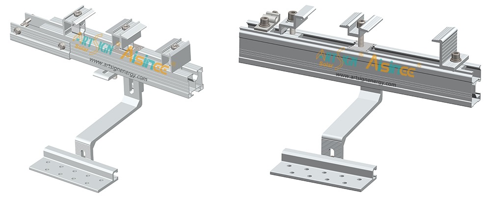 ART SIGN tile roof solar racks AS-A-RH-37
