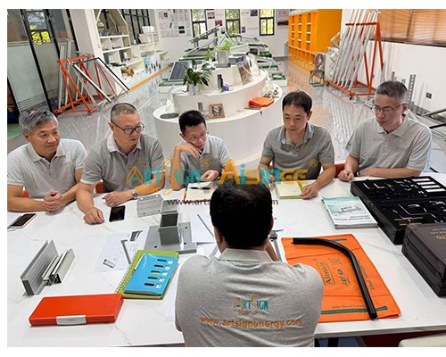 ART SIGN roof bracket and L clamp.