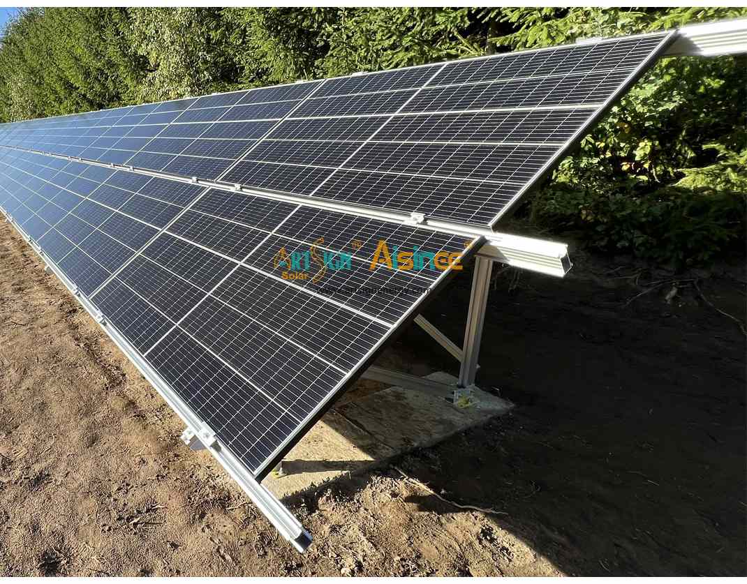 ART SIGN Anodized aluminum ground solar mounts