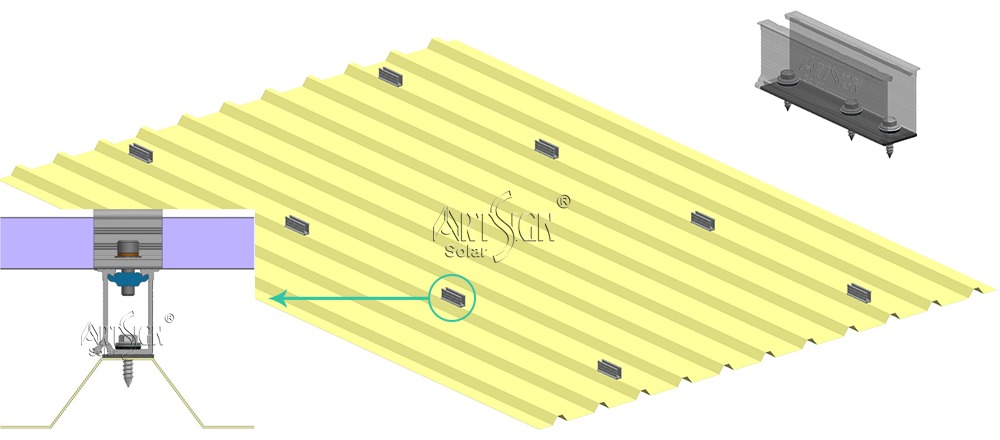 mini rail for solar panels mini rail for solar panels