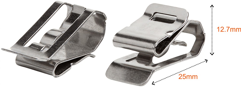 Electrical wire cable clip
