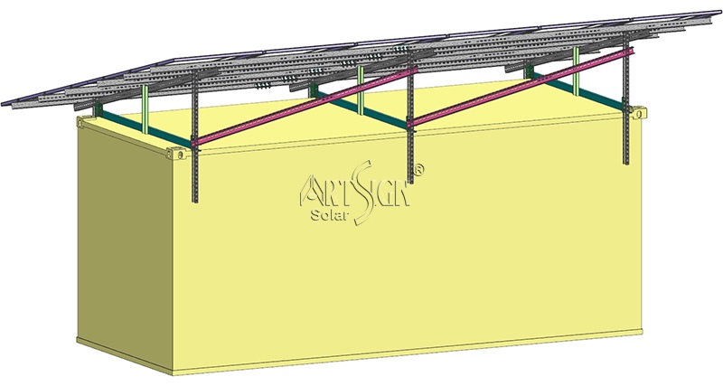 Container Solar mounting System Container Solar mounting System