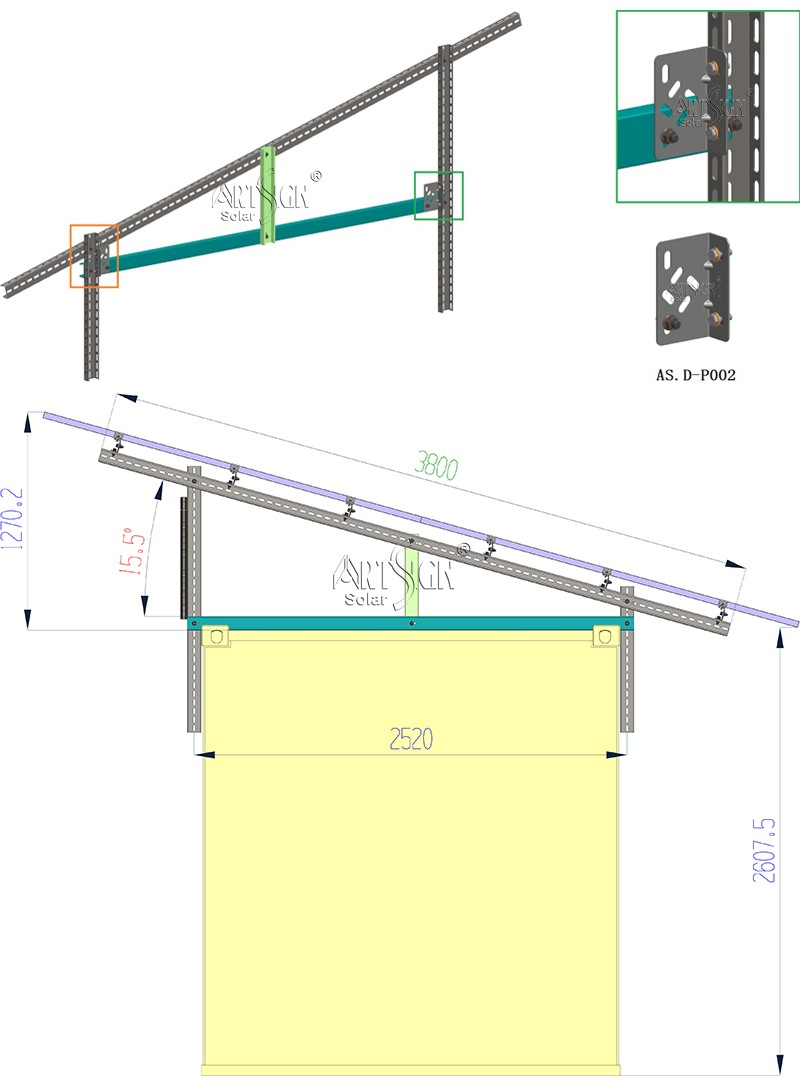 Solar Panel Mounting Structure Solar Panel Mounting Structure