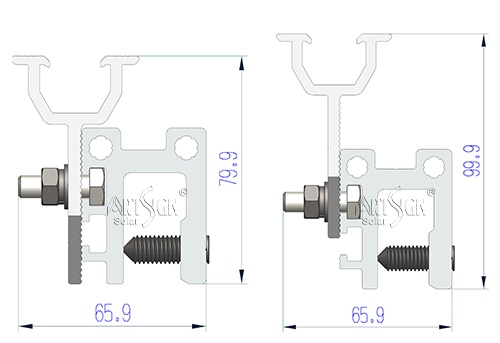 solar panel roof clips solar panel roof clips