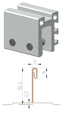 solar panel roof clips solar panel roof clips