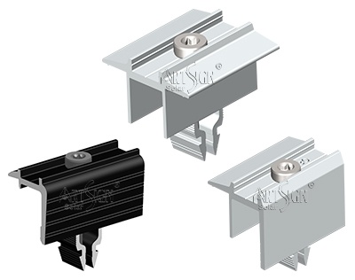 Adjustable Aluminum Solar Mid & End Clamp Adjustable Aluminum Solar Mid & End Clamp