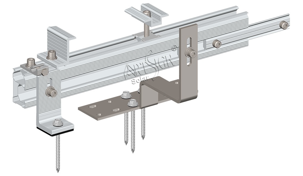 internal solar rail splice internal solar rail splice