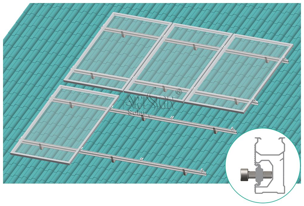internal solar rail splice internal solar rail splice