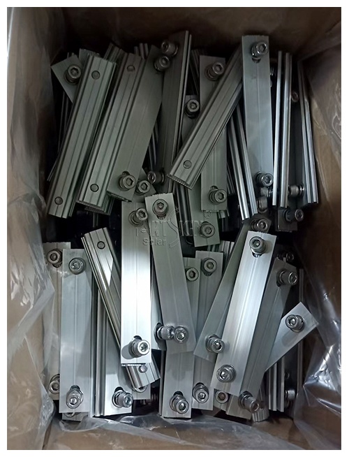 internal solar rail splice package internal solar rail splice package