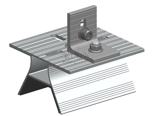 Non penetrating solar roof mount Non penetrating solar roof mount
