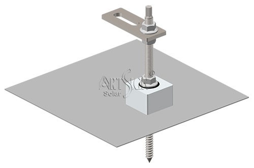 SUS304 solar roof hook plate