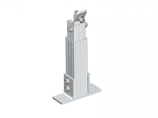 Solar panel flat roof mounting kits